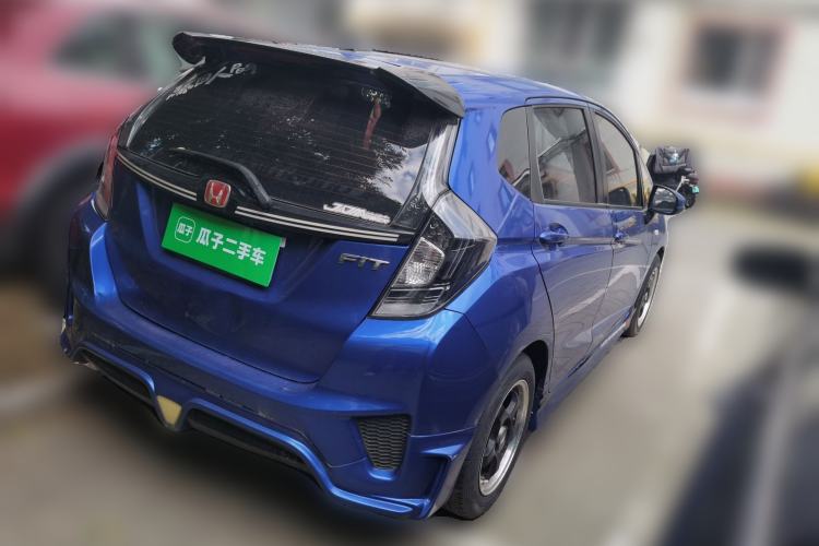 Used Honda Fit 2016 1.5L LX Manual Comfort Model Rear Right 45 Deg