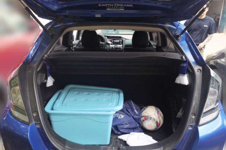 Used Honda Fit 2016 1.5L LX Manual Comfort Model Trunk
