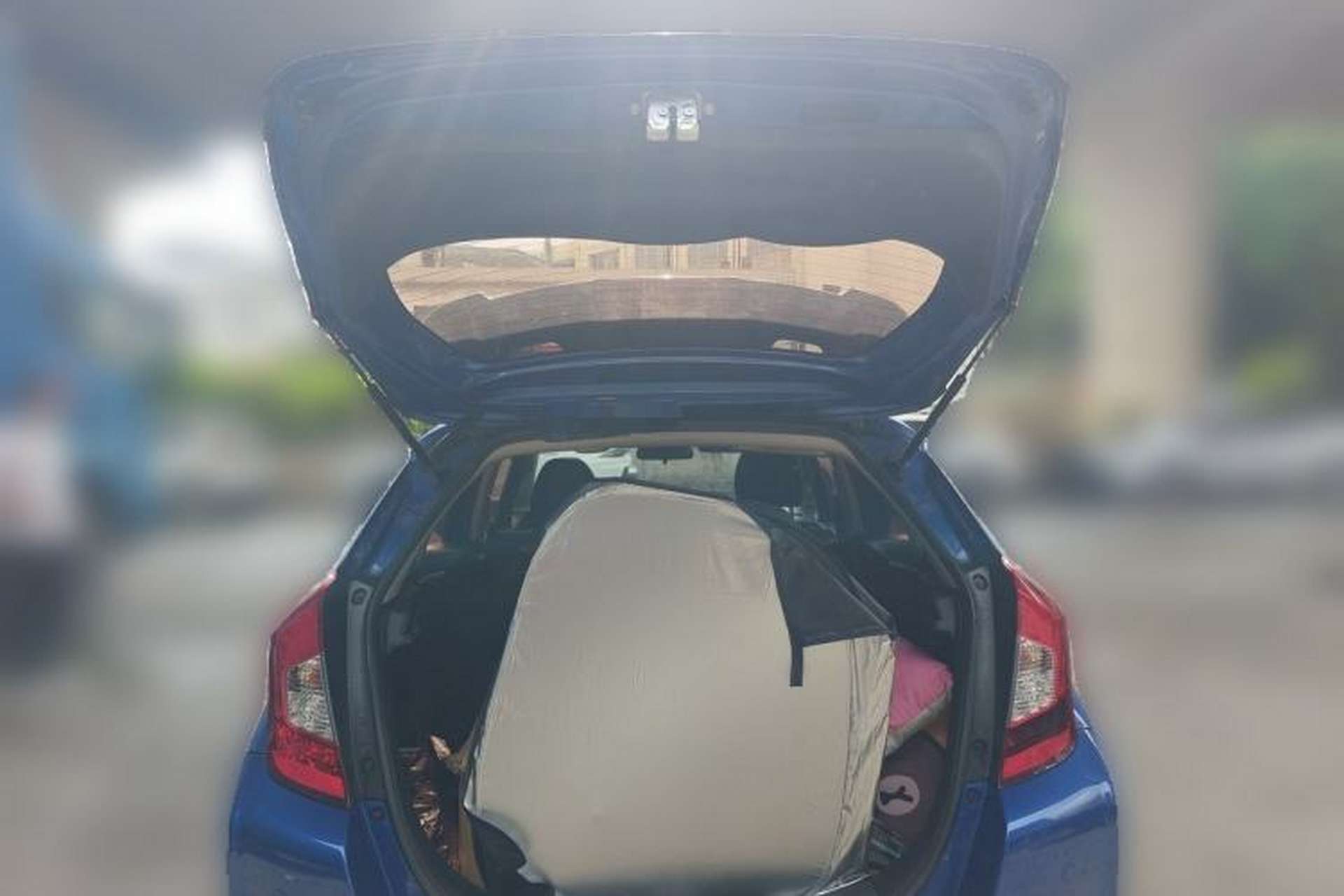 Used Honda Fit 2016 1.5L LXS CVT Comfort Sunroof Version Trunk