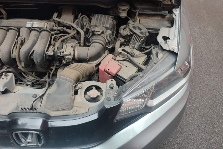 Used Honda Fit 2016 1.5L LX CVT Comfort Model Engine Bay Left