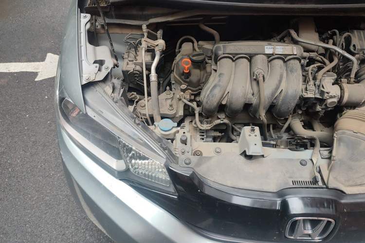 Used Honda Fit 2016 1.5L LX CVT Comfort Model Engine Bay Right