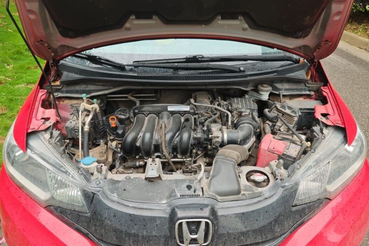 Used Honda Fit 2016 1.5L LX CVT Comfort Model Engine Bay