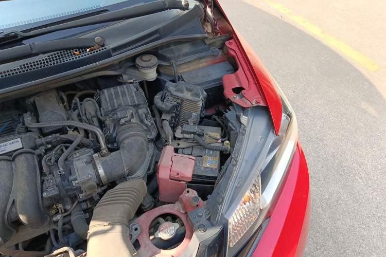 Used Honda Fit 2016 1.5L LX CVT Comfort Model Engine Bay Left