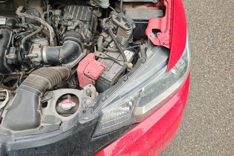Used Honda Fit 2016 1.5L LX CVT Comfort Model Engine Bay Left