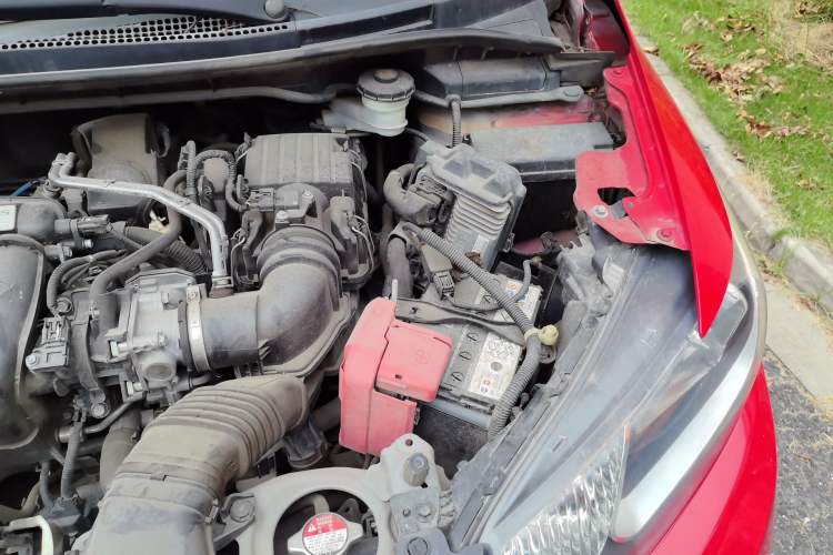Used Honda Fit 2016 1.5L LX CVT Comfort Model Engine Bay Left