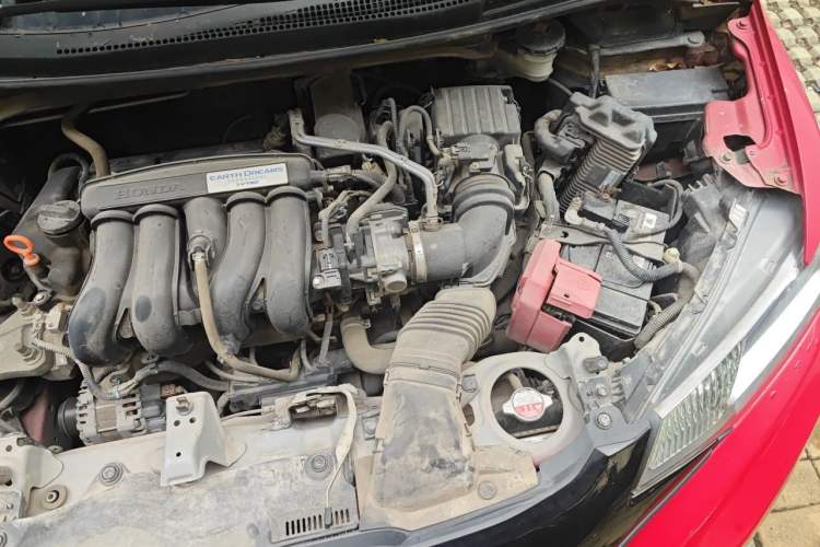Used Honda Fit 2016 1.5L LX CVT Comfort Model Engine Bay Left
