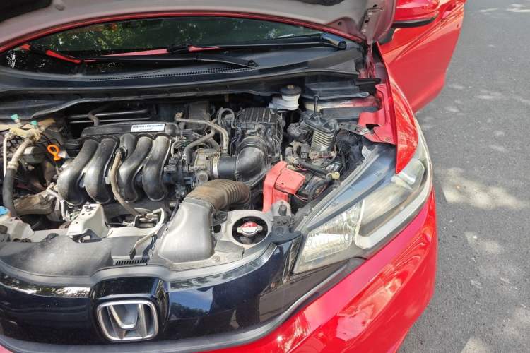 Used Honda Fit 2016 1.5L LX CVT Comfort Model Engine Bay Left