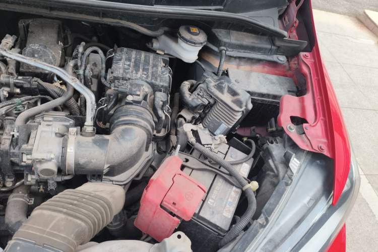 Used Honda Fit 2016 1.5L LX CVT Comfort Model Engine Bay Left
