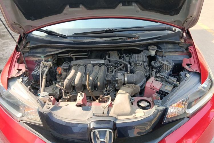 Used Honda Fit 2016 1.5L LX CVT Comfort Model Engine Bay