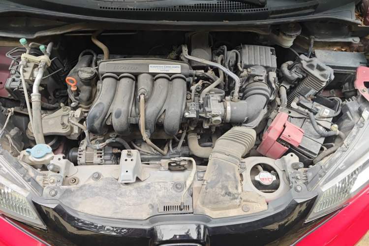Used Honda Fit 2016 1.5L LX CVT Comfort Model Engine Bay