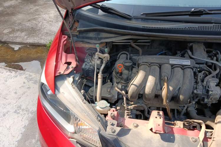 Used Honda Fit 2016 1.5L LX CVT Comfort Model Engine Bay Right