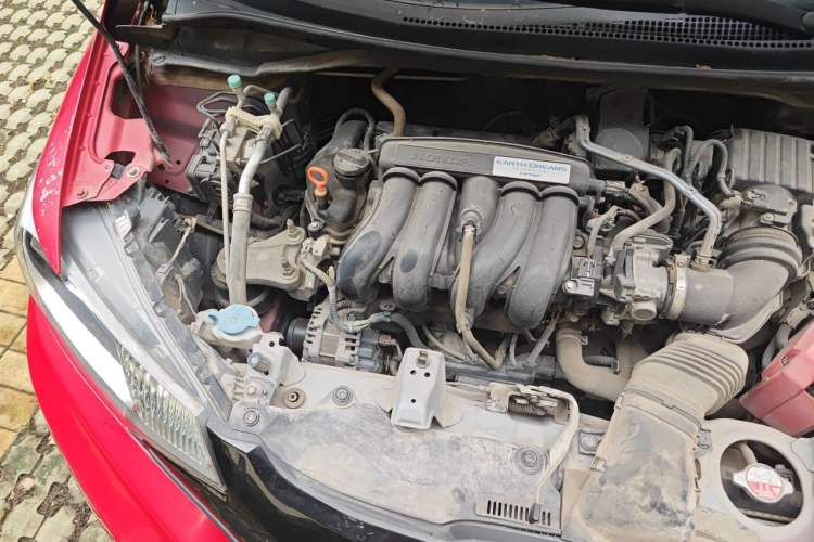 Used Honda Fit 2016 1.5L LX CVT Comfort Model Engine Bay Right