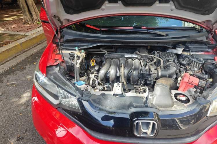 Used Honda Fit 2016 1.5L LX CVT Comfort Model Engine Bay Right