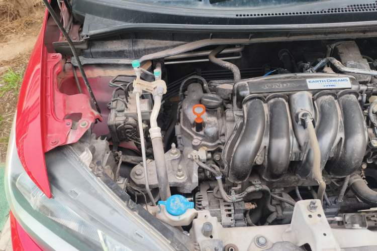 Used Honda Fit 2016 1.5L LX CVT Comfort Model Engine Bay Right
