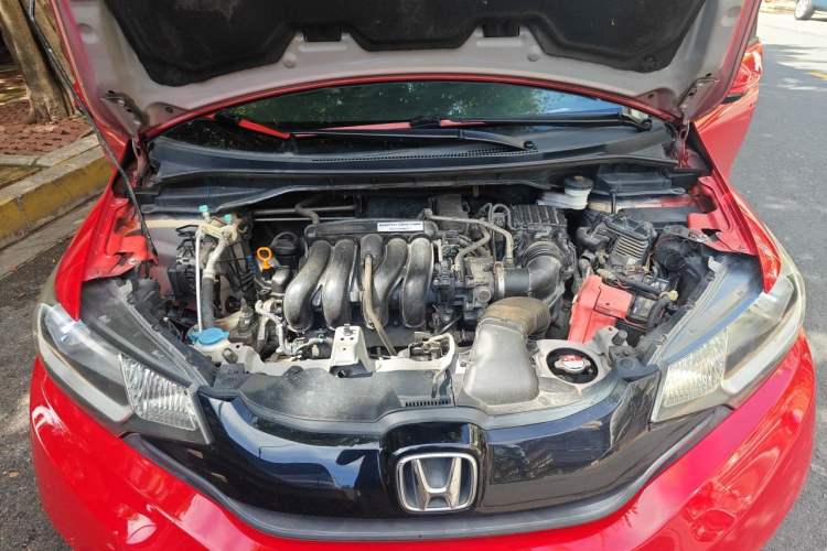 Used Honda Fit 2016 1.5L LX CVT Comfort Model Engine Bay