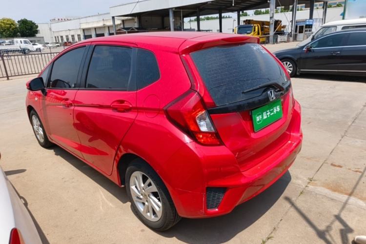 Used Honda Fit 2016 1.5L LX CVT Comfort Model Rear Left 45 Deg