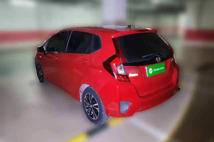 Used Honda Fit 2016 1.5L LX CVT Comfort Model Rear Left 45 Deg