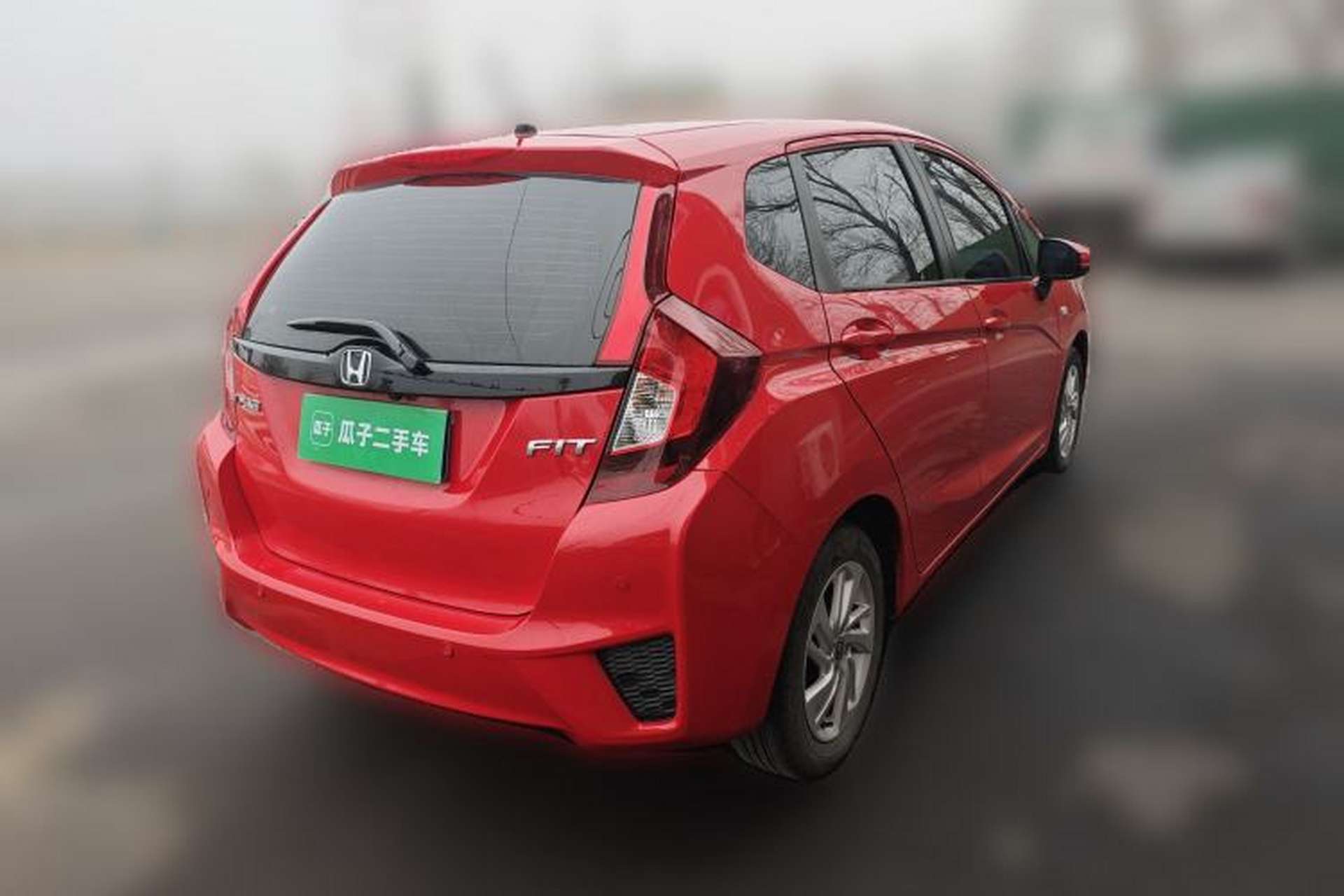 Used Honda Fit 2016 1.5L LXS CVT Comfort Sunroof Version Rear Right 45 Deg