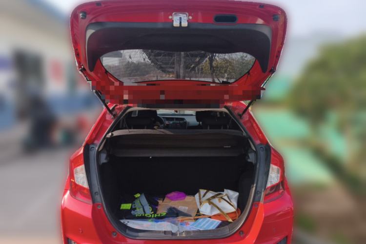 Used Honda Fit 2016 1.5L LX CVT Comfort Model Trunk