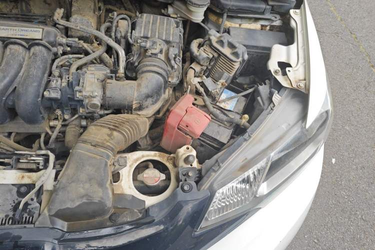 Used Honda Fit 2016 1.5L LX CVT Comfort Model Engine Bay Left