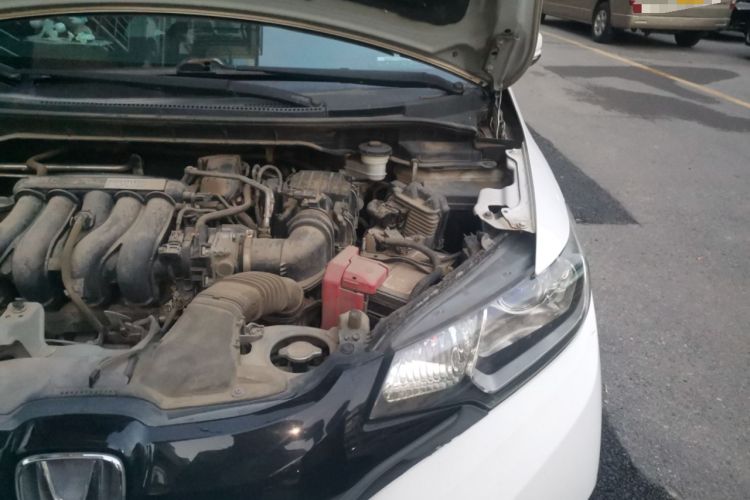 Used Honda Fit 2016 1.5L LX CVT Comfort Model Engine Bay Left