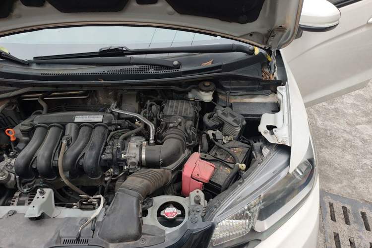 Used Honda Fit 2016 1.5L LX CVT Comfort Model Engine Bay Left