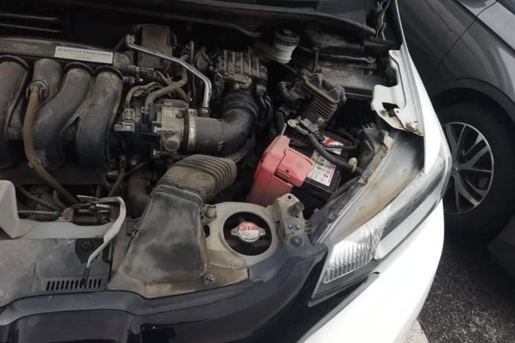 Used Honda Fit 2016 1.5L LX CVT Comfort Model Engine Bay Left