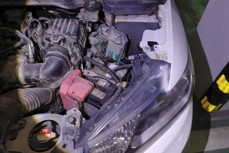 Used Honda Fit 2016 1.5L LX CVT Comfort Model Engine Bay Left