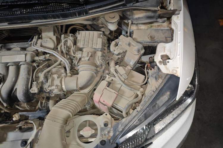 Used Honda Fit 2016 1.5L LX CVT Comfort Model Engine Bay Left