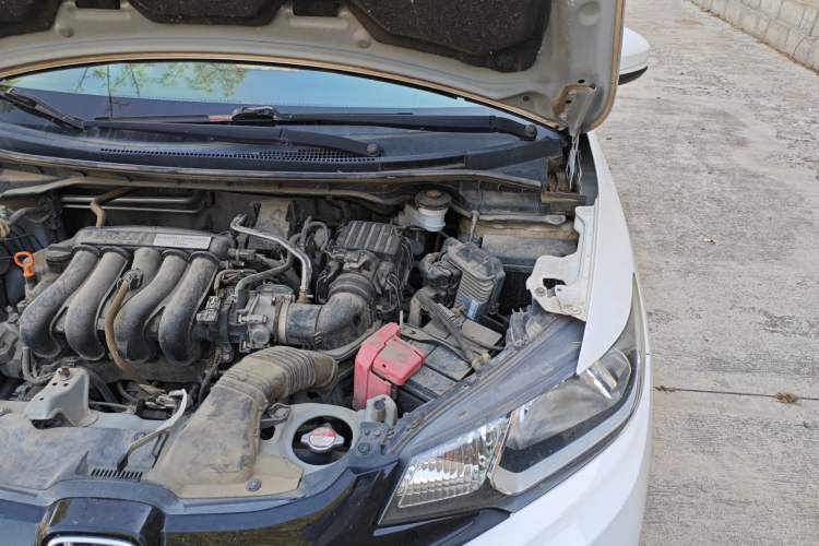 Used Honda Fit 2016 1.5L LX CVT Comfort Model Engine Bay Left