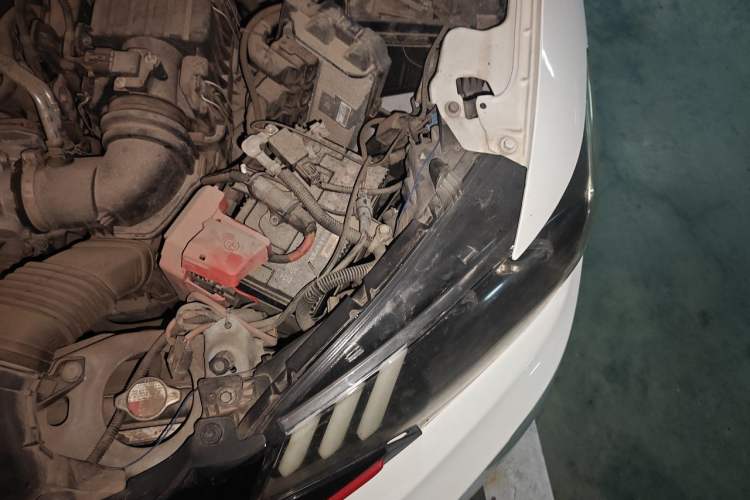 Used Honda Fit 2016 1.5L LX CVT Comfort Model Engine Bay Left