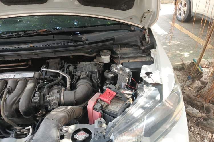 Used Honda Fit 2016 1.5L LX Manual Comfort Model Engine Bay Left