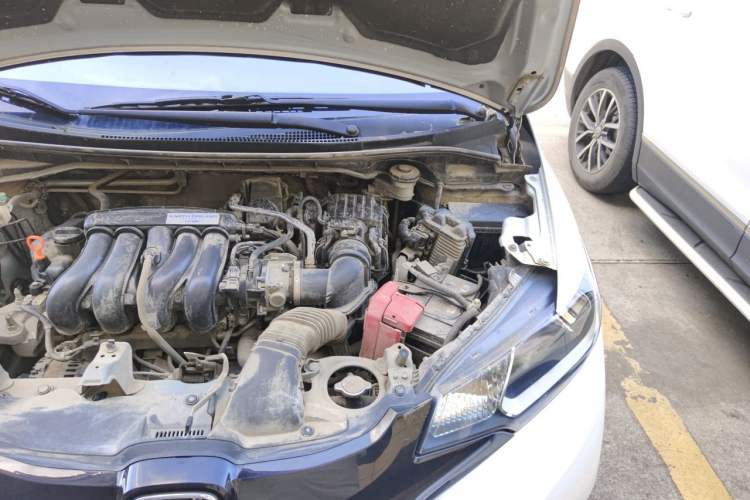 Used Honda Fit 2016 1.5L LX CVT Comfort Model Engine Bay Left