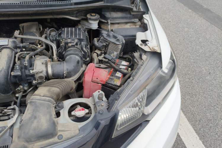 Used Honda Fit 2016 1.5L LX CVT Comfort Model Engine Bay Left