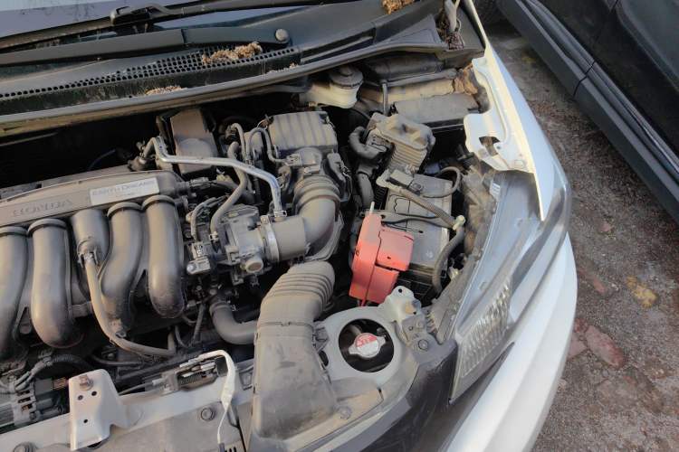 Used Honda Fit 2016 1.5L LX CVT Comfort Model Engine Bay Left