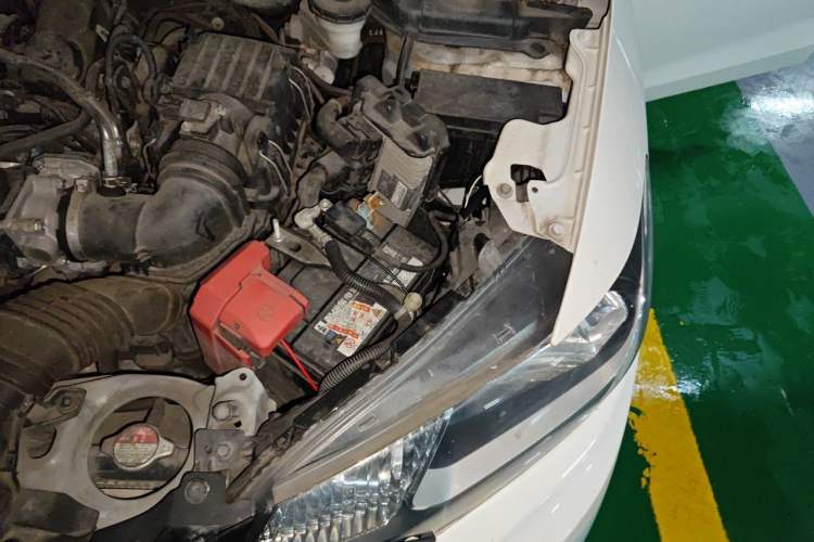 Used Honda Fit 2016 1.5L LX CVT Comfort Model Engine Bay Left
