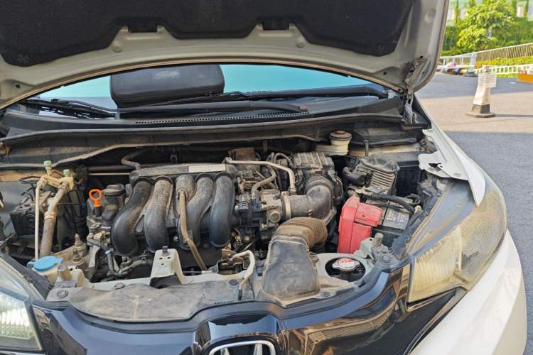 Used Honda Fit 2016 1.5L LX CVT Comfort Model Engine Bay Left