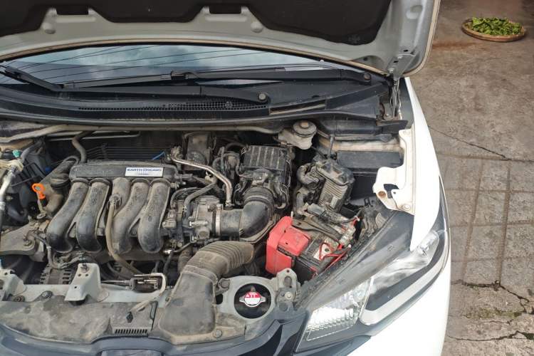 Used Honda Fit 2016 1.5L LX CVT Comfort Model Engine Bay Left