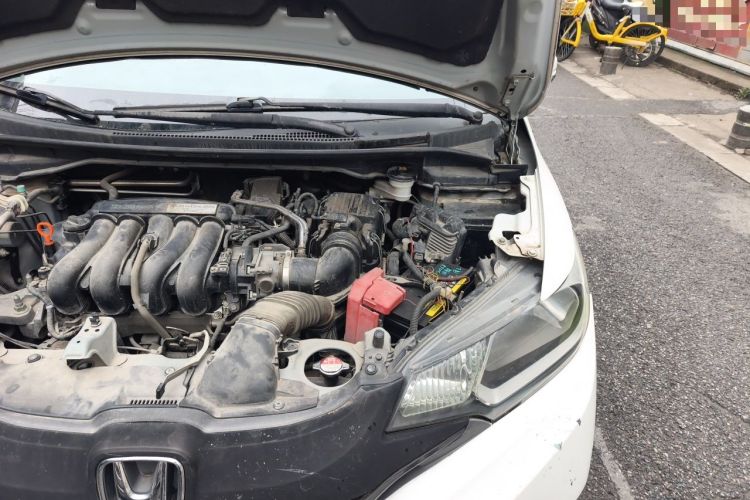 Used Honda Fit 2016 1.5L LX CVT Comfort Model Engine Bay Left
