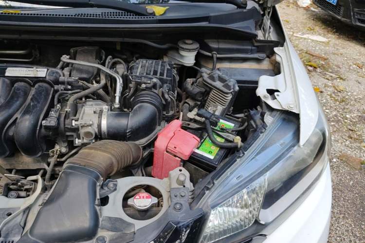Used Honda Fit 2016 1.5L LX CVT Comfort Model Engine Bay Left