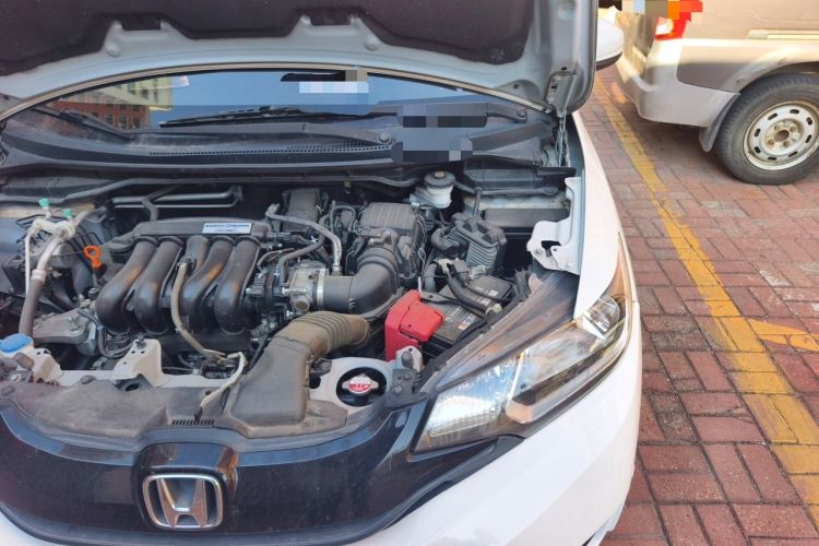 Used Honda Fit 2016 1.5L LX CVT Comfort Model Engine Bay Left