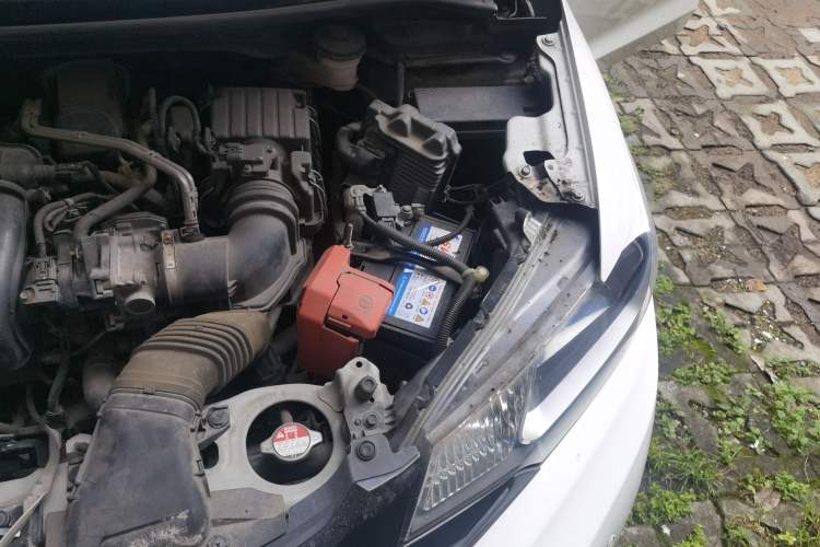 Used Honda Fit 2016 1.5L LX CVT Comfort Model Engine Bay Left