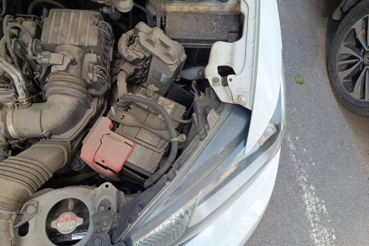 Used Honda Fit 2016 1.5L LX CVT Comfort Model Engine Bay Left