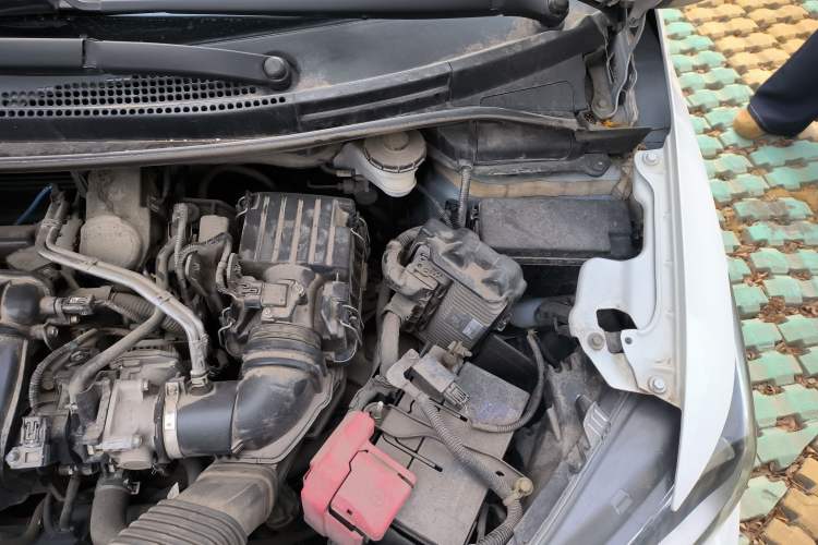 Used Honda Fit 2016 1.5L LX CVT Comfort Model Engine Bay Left