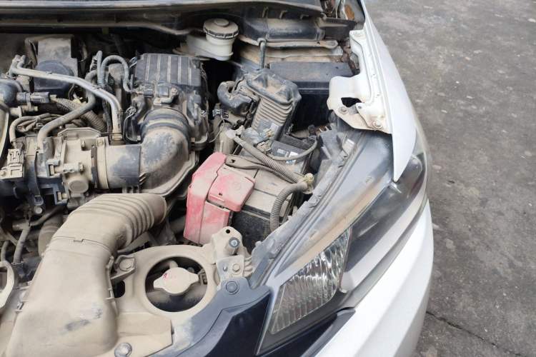 Used Honda Fit 2016 1.5L LX CVT Comfort Model Engine Bay Left