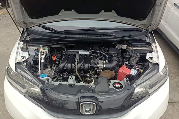 Used Honda Fit 2016 1.5L LX CVT Comfort Model Engine Bay