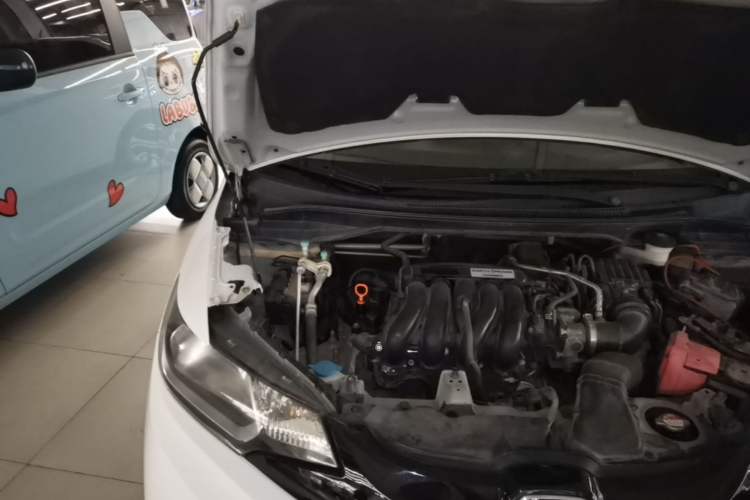 Used Honda Fit 2016 1.5L LX CVT Comfort Model Engine Bay Right