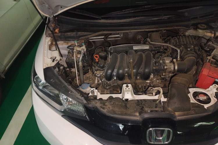 Used Honda Fit 2016 1.5L LX CVT Comfort Model Engine Bay Right