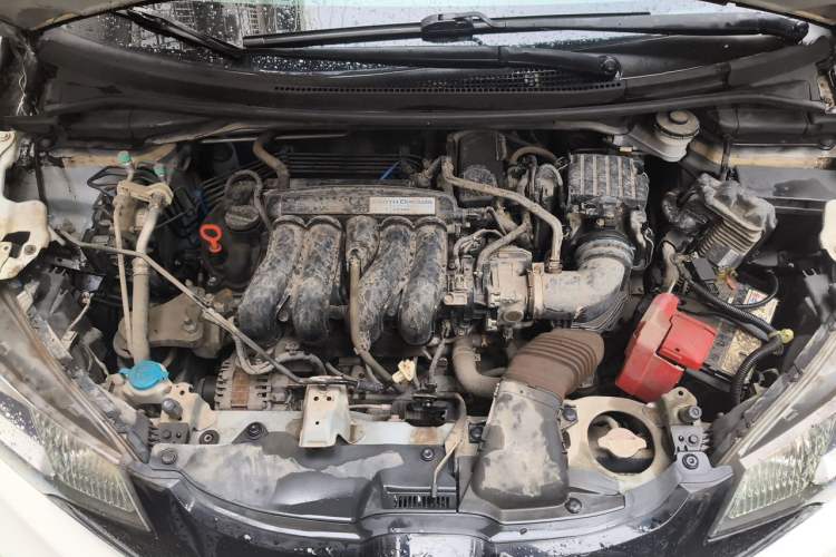 Used Honda Fit 2016 1.5L LX CVT Comfort Model Engine Bay