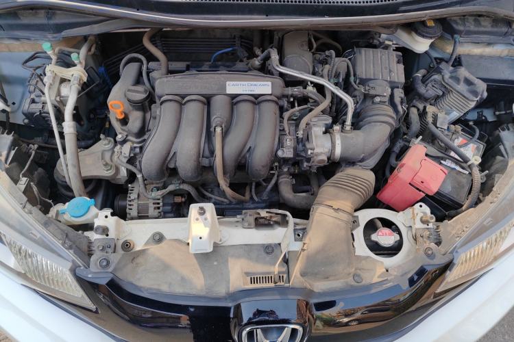 Used Honda Fit 2016 1.5L LX CVT Comfort Model Engine Bay